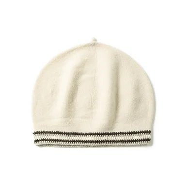 Solid High Quality Lady Winter Cashmere Scaf Hat Set 1