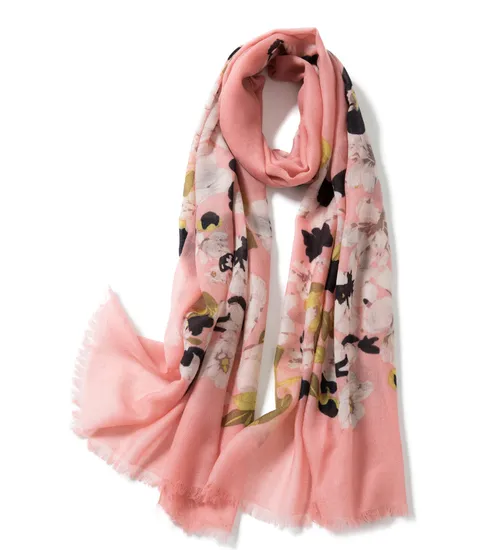 Custom Digital Print Wool Scarf