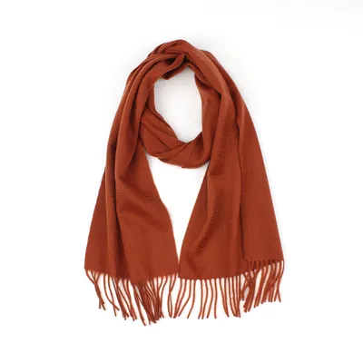 Plain Dyed 100 Wool Scarf Women