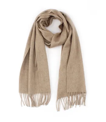Fashion Woven Wool Scarf with Tassels 1