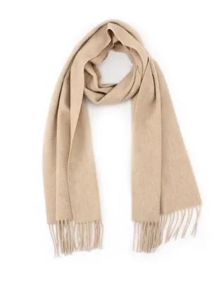 Fashion Plain Dyed Wool Scarf Unisex 1
