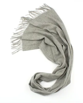 Unisex Wool Scarf Light Gray Colour 1