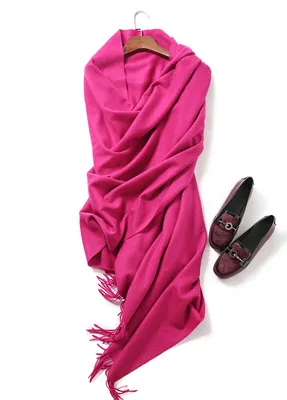 Fashion Wool Scarf Blanket Fabric 1