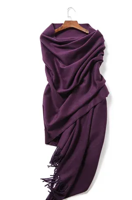 Woven Wool Scarf Chunky for Winter 1