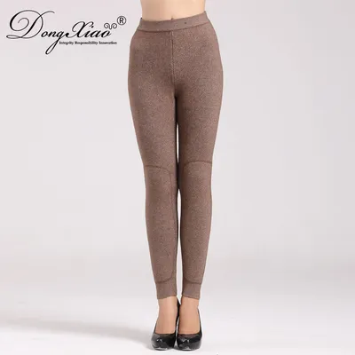Europe Style High Waisted Cashmere Trousers Skinny