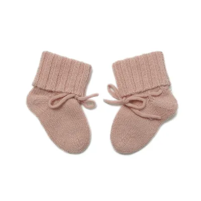 Cute Soft Knitted Pure Cashmere Baby Shoe Socks 1
