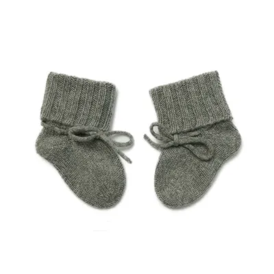 Cute Soft New Born Cashmere Knitting Baby Socks 1