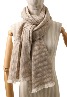 Women Fashion Woven 100 Cashmere Scarf Shawl 1