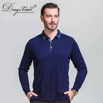 Quarter Buttons Polo Neck Pullover 16gg Cashmere Sweater 1