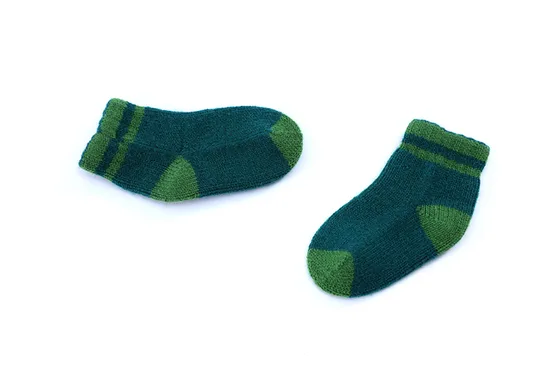 Infant Knitting Little Baby Socks 100 Cashmere 1