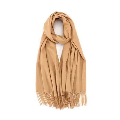Woven Scarf 100 Cashmere Oversized Wrap Scarf 1