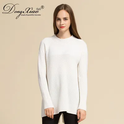 New Arrival Wool Cashmere Women s Long Sweater 1