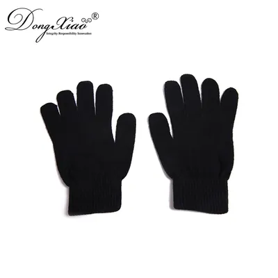 Unisex Brand Name Knitted Winter Cashmere Gloves 1