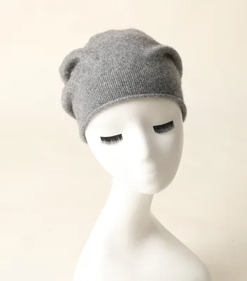 New Arrival Best Selling Style Pure Cashmere Beanie for Men 1