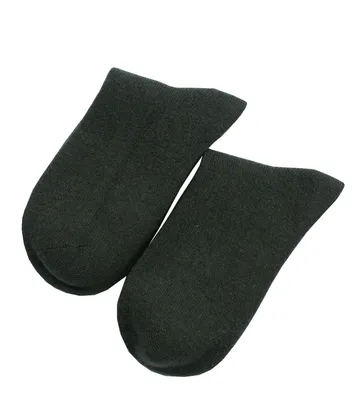 Plain Knitted Solid Color 100 Cashmere Socks 1