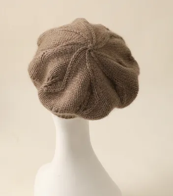 French Style Custom Cashmere Berets Women Embroidery 1