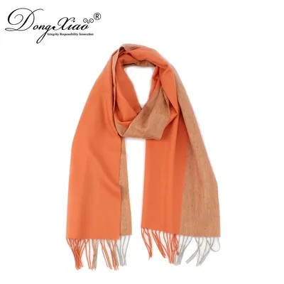 2020 Fashion Design Two Colour Cashmere Scarf Women 1