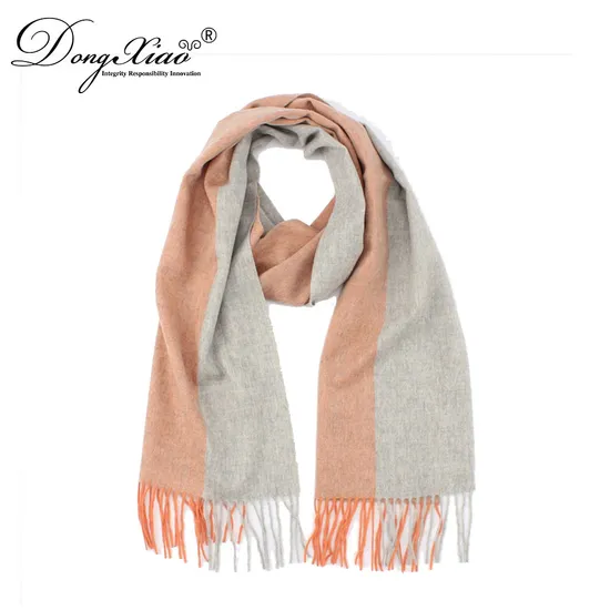 Wholesale Thick Winter Tassel Cashmere Scarf for Lady 1