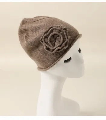 Wholesale Women s Hat Style Cashmere Beanie Hat 1