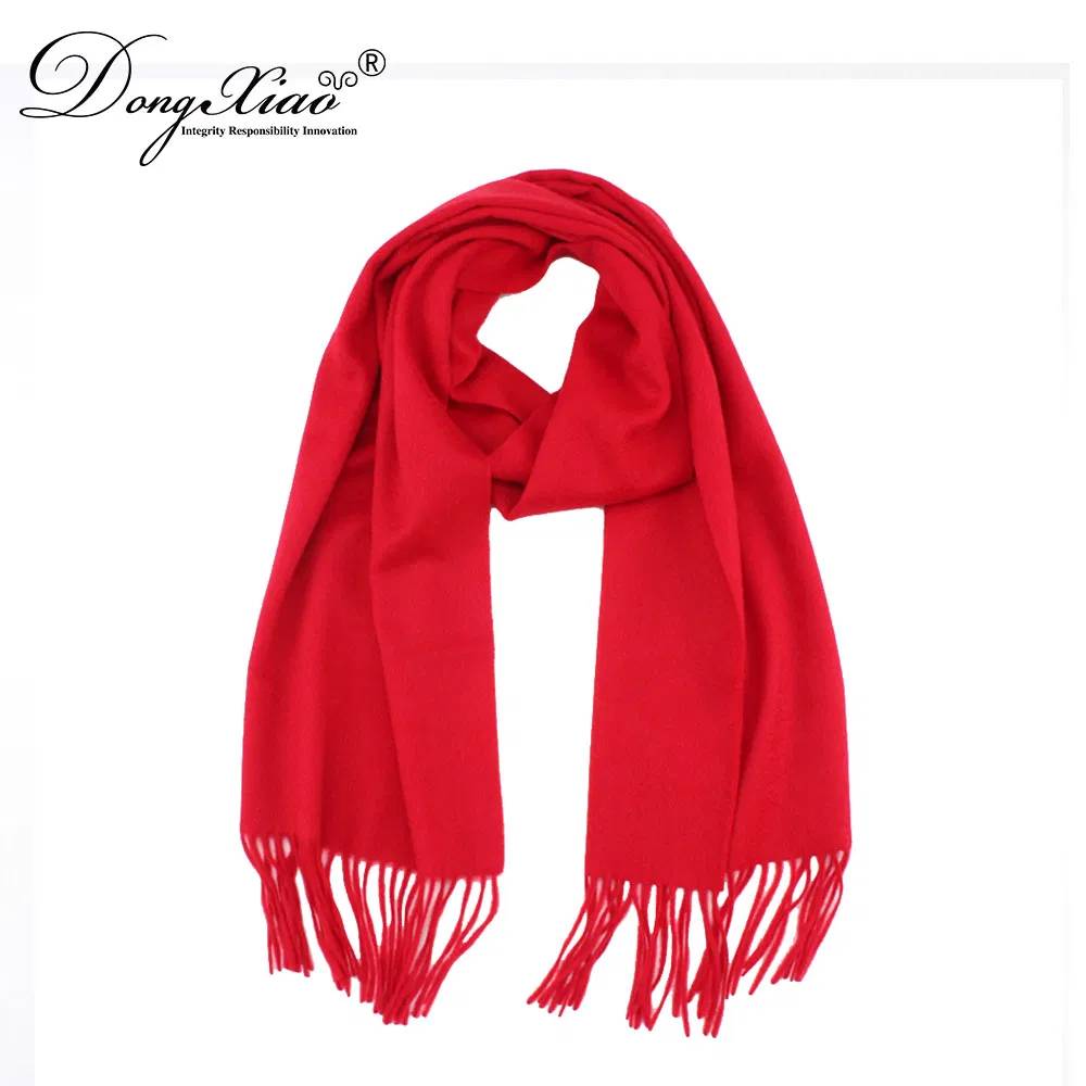Charm Red Cheap Fashion Wool Scarf 2