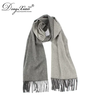New Design Custom Double Sided Cashmere Scarf Unisex 1