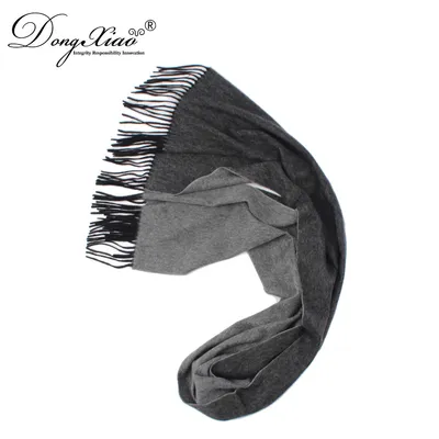 Womens Warm Long Elegant Double Side Cashmere Scarf 1