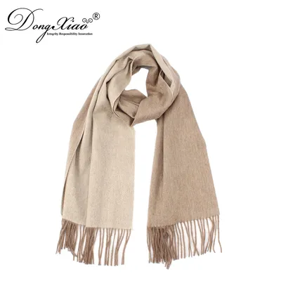Thick Warm Winter Double Side Colour Cashmere Scarf 1