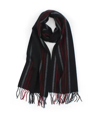 High Quality Winter Warm Fashion Stripe Scarf for Men 1