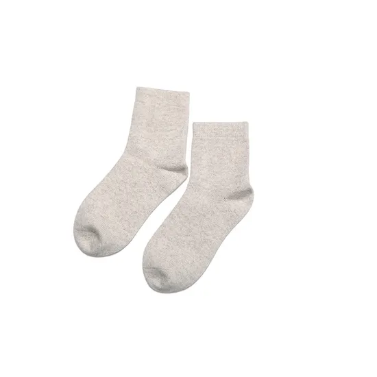 Pashmina Stockings Solid Color 100 Cashmere Socks 1