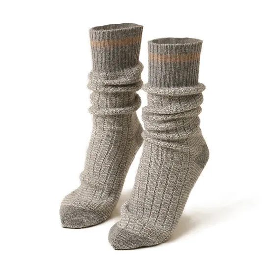 Socks Factory Lady 100 Cashmere Pile Dress Socks 1