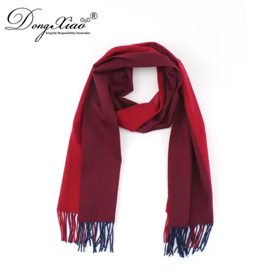 Stylish Double Colour Matches 100 Pure Cashmere Scarf 1