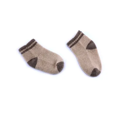 New Born Baby Ankle Tube Cashmere Socks 1
