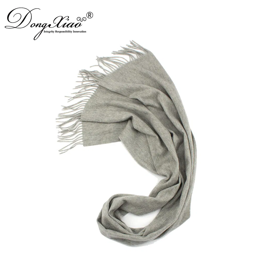 Wholesale Winter 100 Lambs Wool Scarf Unisex 2