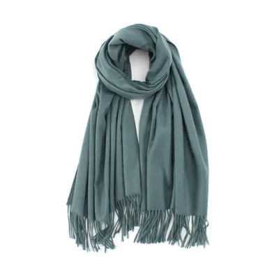 Fashionable Scarf Large Size Woven Shawl Accept Embroidery 1