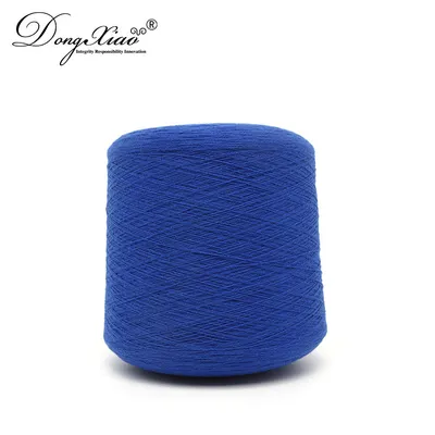 Royal Blue Cashmere Yarn for Chunky Knitting 1