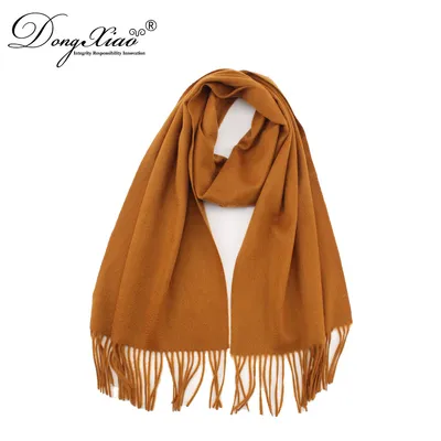 Solid Color Woven Pashmina Wrap Scarf 1