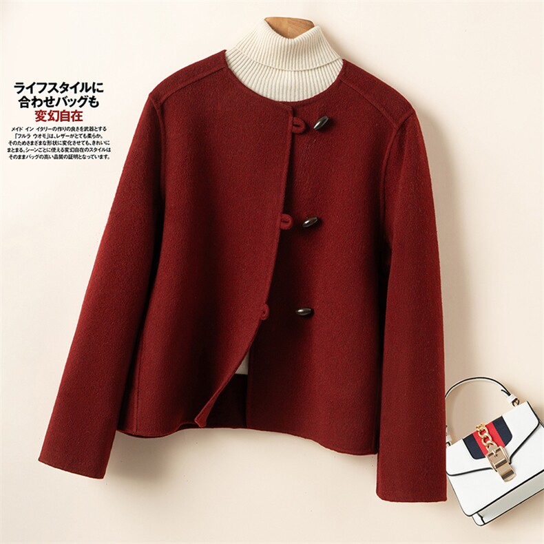 Versatile Double-Faced Wool Jacket 1